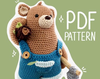 Chuck the Bear | Amigurumi Crochet Pattern