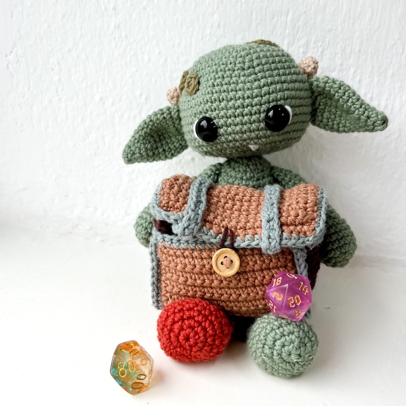 Dice Goblin PDF Crochet Pattern image 5