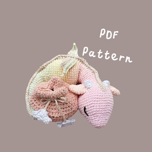 Dice Hoarder Dragon Crochet Pattern