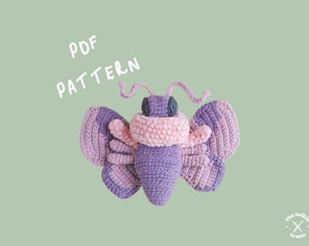 Artemis the Moth Crochet Pattern