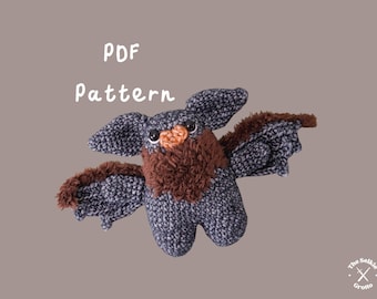 Bertie the Bat Crochet Pattern