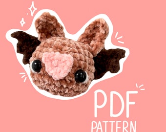 Mini Bat Friend | Amigurumi Crochet Pattern