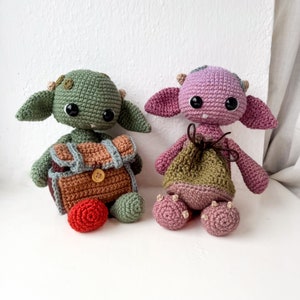 Dice Goblin PDF Crochet Pattern image 2