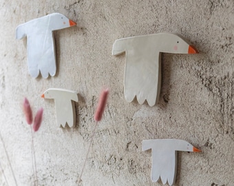 Wall ceramic / bird