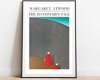 The Handmaid's Tail by Margaret Atwood | Book Cover, Wall Art, Book Lover, Reader Gift, Bibliophile, Bookish, Booktok, Bookstagram, Feminism