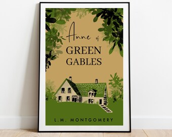 Anne of Green Gables  by L.M. Montgomery | Wall Art, Painting, Book Lover, Reader Gift, Bibliophile, Bookish, Booktok, Bookstagram