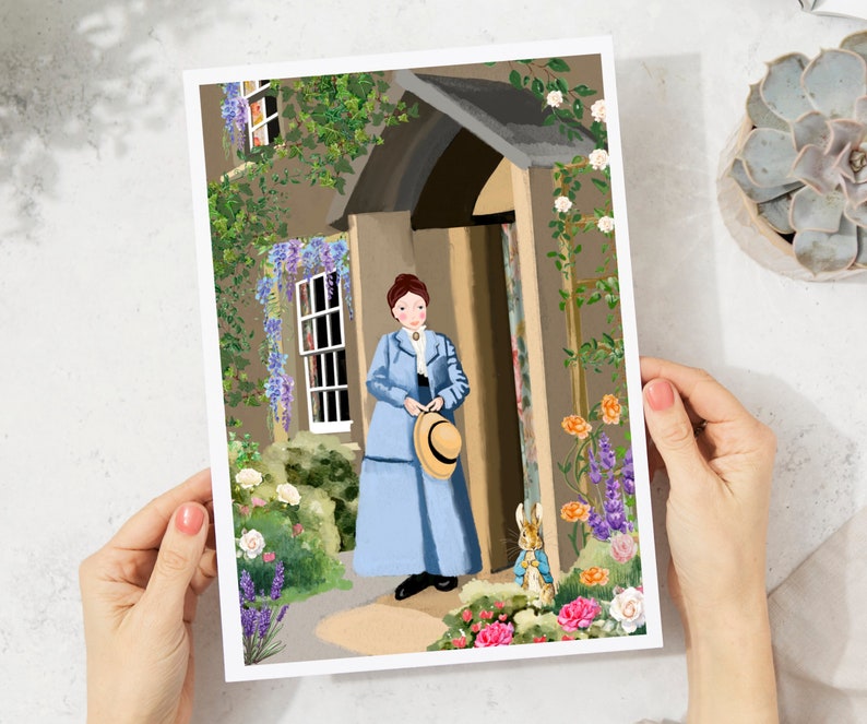 Beatrix Potter Portrait, Hill Top Farm, Lake District, National Trust