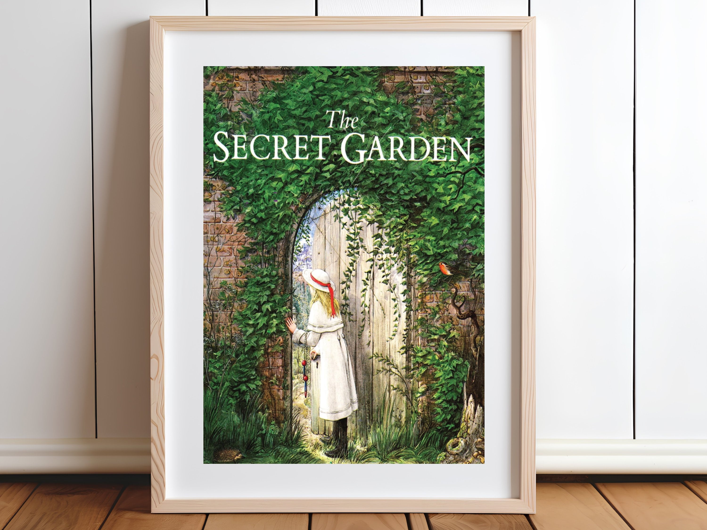 美品　SECRET　GARDEN 143cm　CANVAS　バインディング　S The Secret Garden | Art Print, Frances Hodgson Burnett, Wall Art
