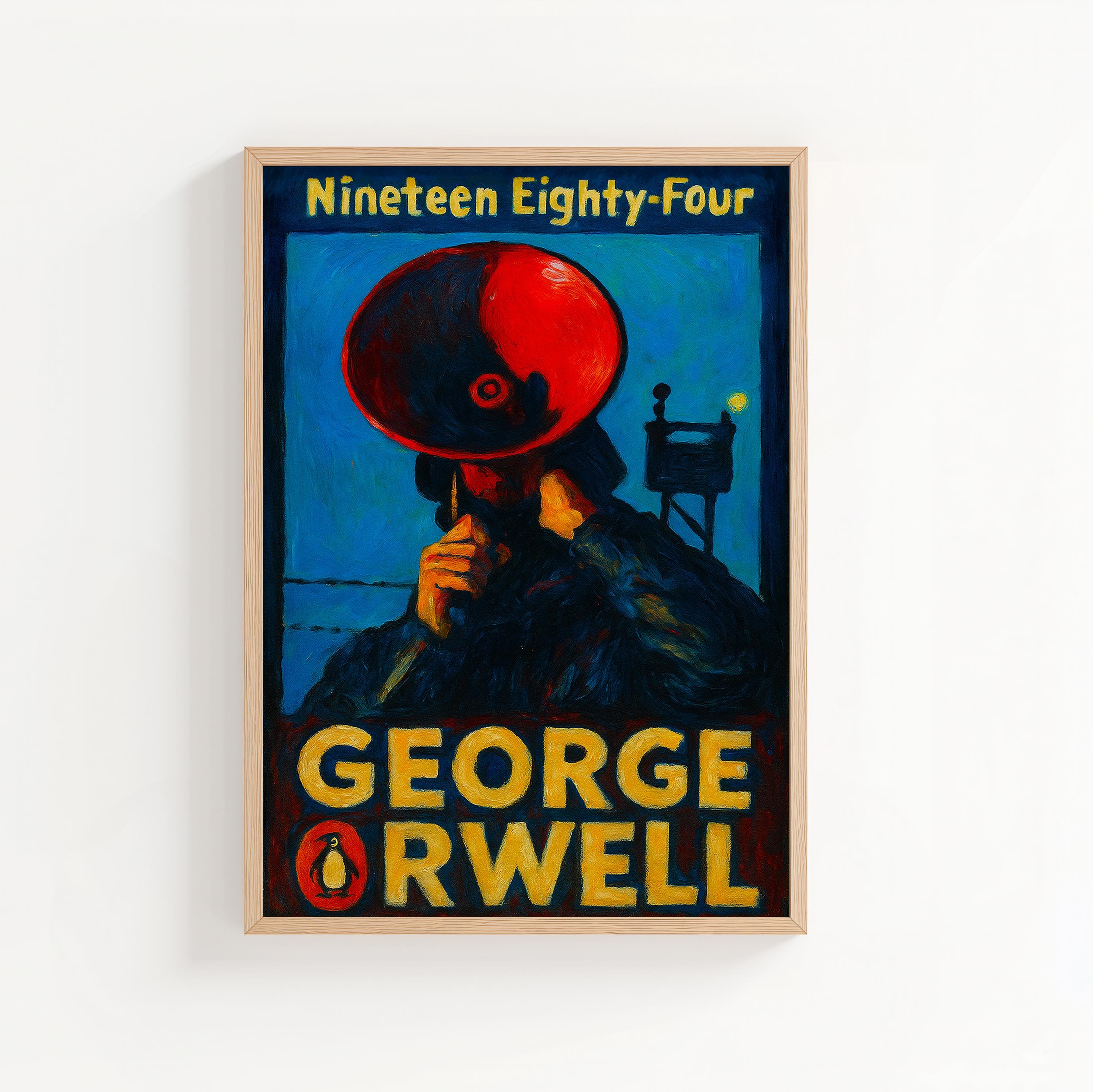 Vintage 1984 Book Cover Art Print, George Orwell, Book Cover Design, 1984  Wall Art, 1984 Book Art, Classic Novel, Book Lover Gift - Etsy, image size:3000x2997