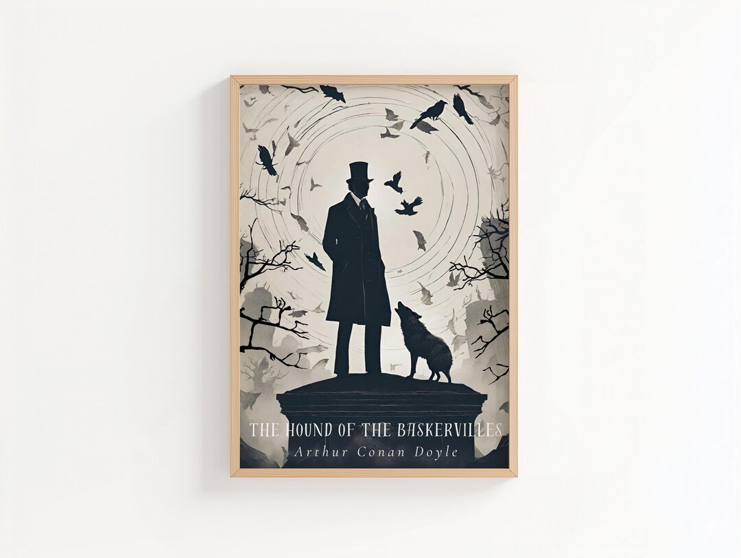 The Hound of the Baskervilles Art Print | Arthur Conan Doyle ...