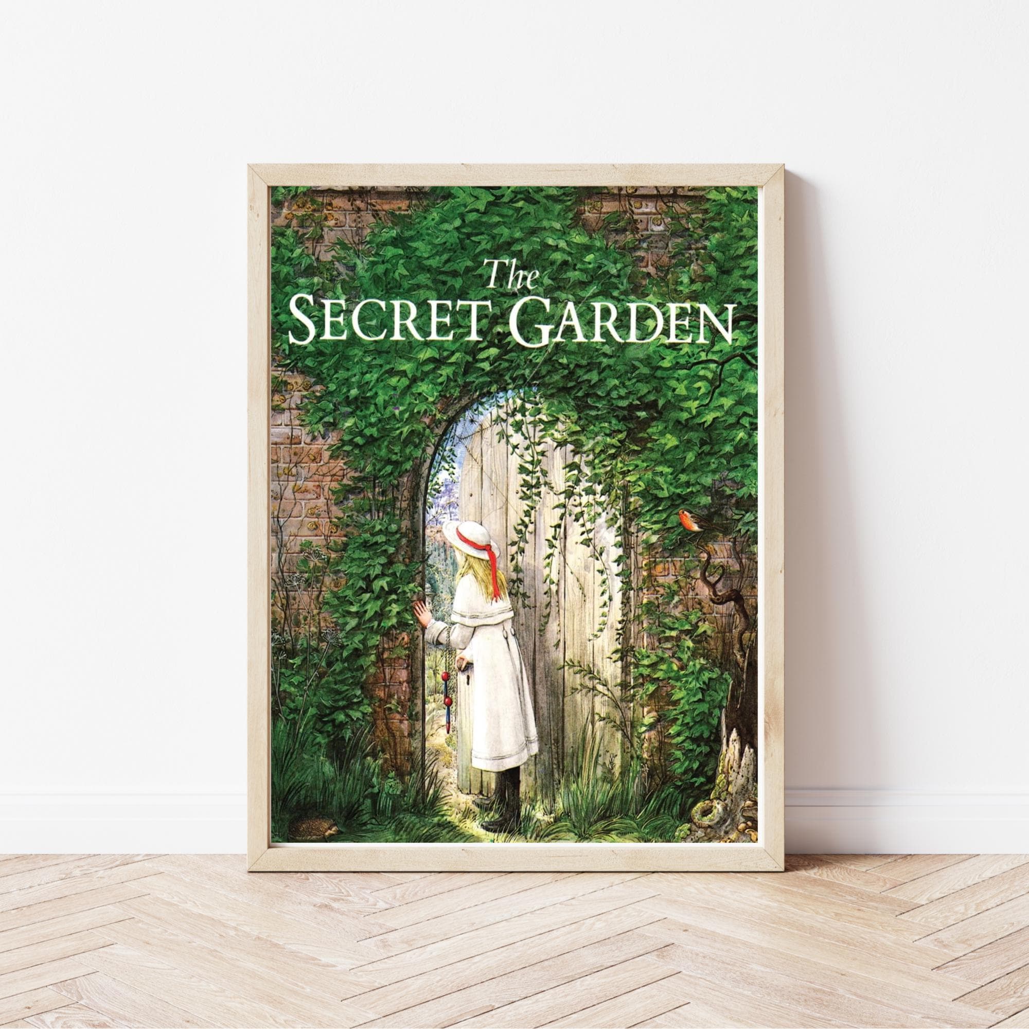 Secret Garden by Frances Hodgson Burnett Wall Art Print, Classic