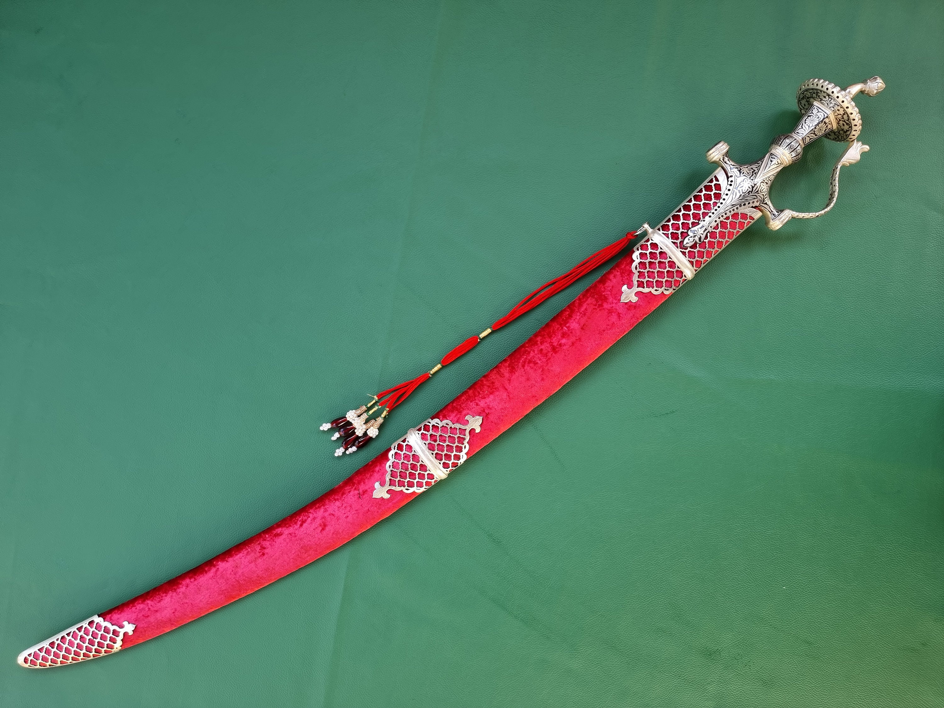 Vintage Indian Royal Sikh Rajput Shamshir sword talwar with Etsy