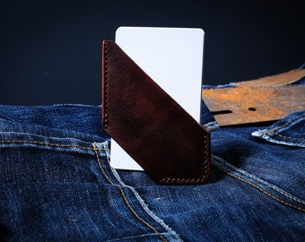 Cartera de cuero delgado, cartera de cuero pequeño, la cartera de cuero más pequeña, carteras delgadas, cartera pequeña, carteras delgadas para los hombres, cartera de tarjeta delgada.