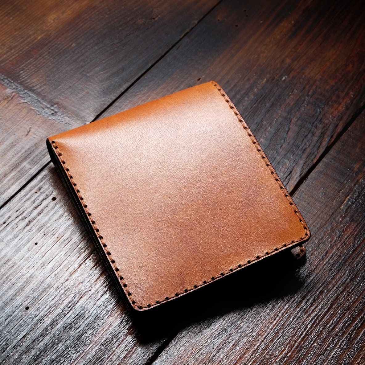 Classic Horizontal Bifold Leather Wallet Made From a High Quality ...