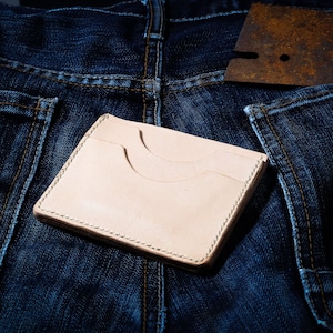 Cartera para hombre pequeña, billetera para hombres, billetera minimalista, carteras delgadas para hombres, billetera de cuero pequeña, carteras delgadas para hombres, cartera de tarjeta delgada. 4