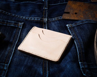 Cartera para hombre pequeña, billetera para hombres, billetera minimalista, carteras delgadas para hombres, billetera de cuero pequeña, carteras delgadas para hombres, cartera de tarjeta delgada. 4