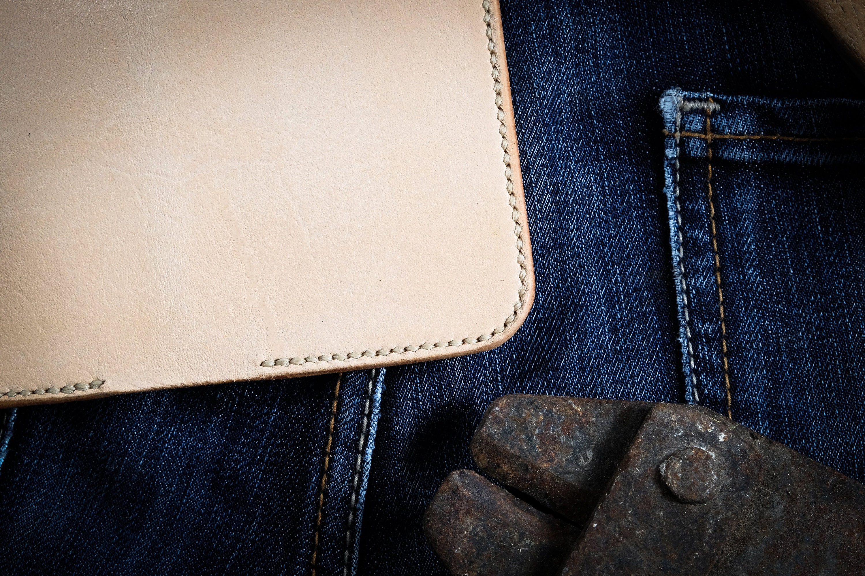 Card Holder Leather Bifold Wallet Mens Leather Wallet | Etsy