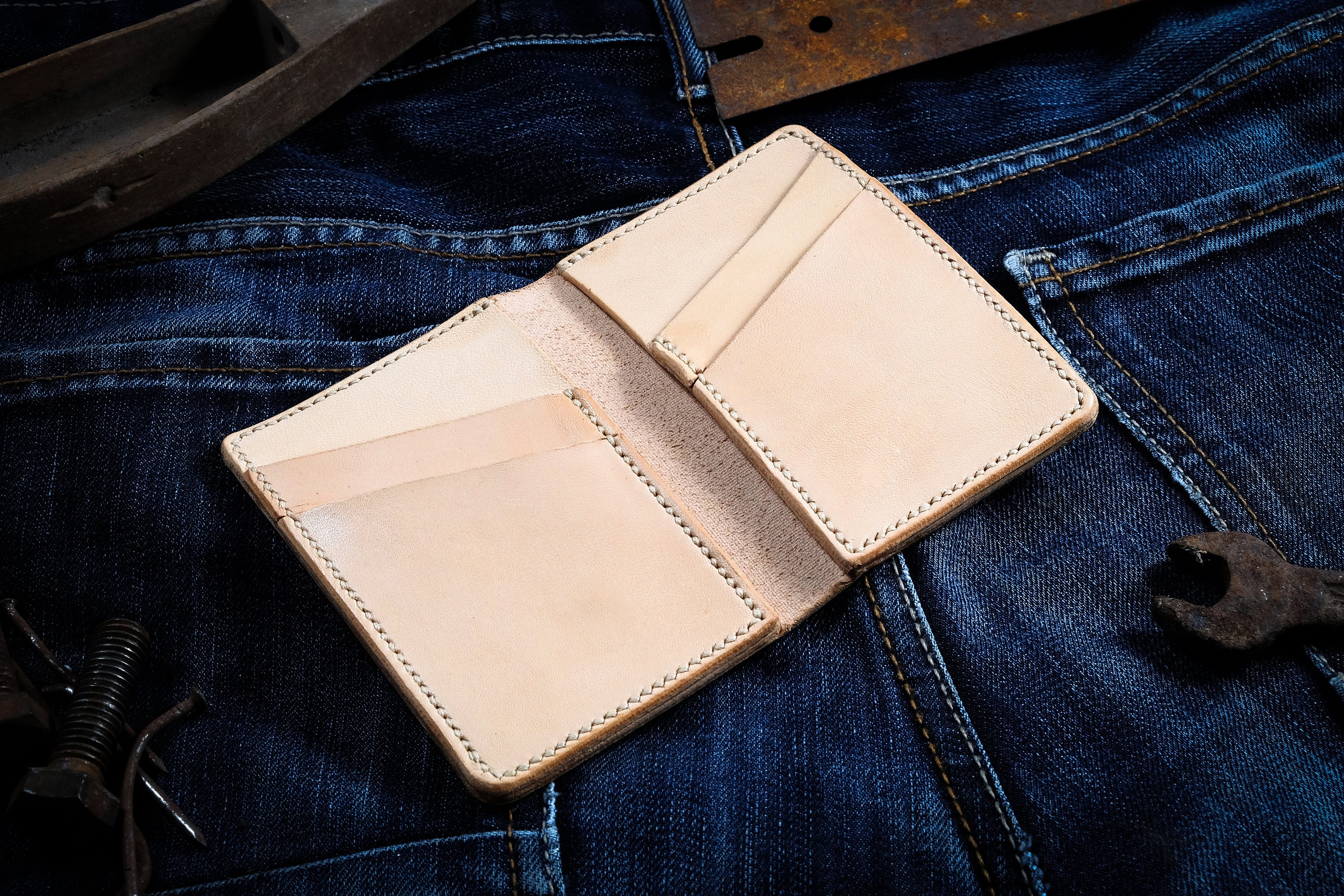 Personalized Wallet Gift for Him Mens Leather Wallet Etsy