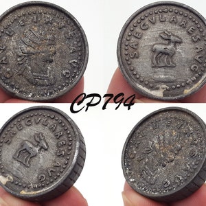 248 A.D. Roman Empire Silver Denarius, Emperor Philip I Silver Mix #CP794c
