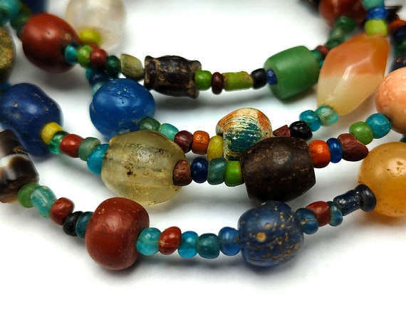 古代ヒマラヤ産マルチカラーミックスジェリーアゲートクリスタルガラス