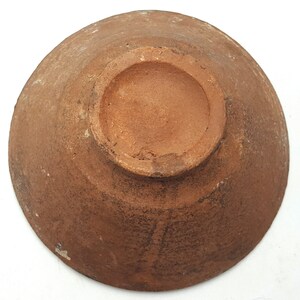 6" Wonderful Bowl Persian Islamic Pottery Centuar & Horse Stoneware Designs Terracotta #CP242c image 4