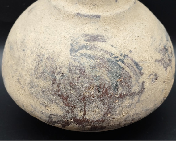 8インチ 古代インダス文明の粘土テラコッタ偶像陶器容器水差し 装飾