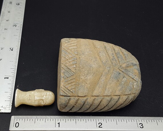 Ancient Bactria Bactrian Sculpture of Goddess Composite