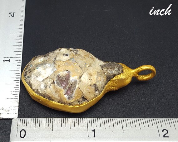 1st Century Ancient Roman Iridescent Glass Masque… - image 7