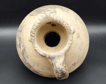 8インチ 古代インダス文明の粘土テラコッタ偶像陶器容器水差し 装飾