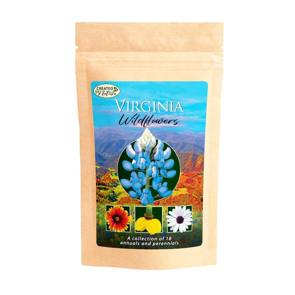 Virginia Wildflower Seed Mix - 18 Varieties