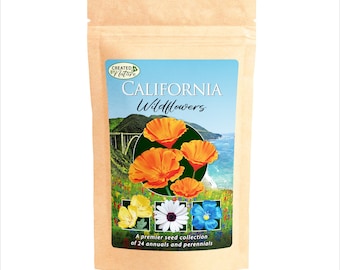 California Wildflower Seed Mix - Over 54,000 Seeds