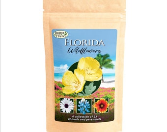 Florida Wildflower Seed Mix - Premium collection of 18 Varieties