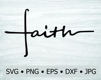 Download Free Faith Cross Svg Etsy SVG Cut Files