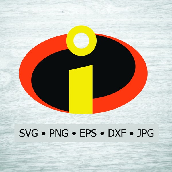 The Incredibles SVG EPS PNG jpg dwg Digital Download / Digital Vector Clipart Print Vinyl Decal