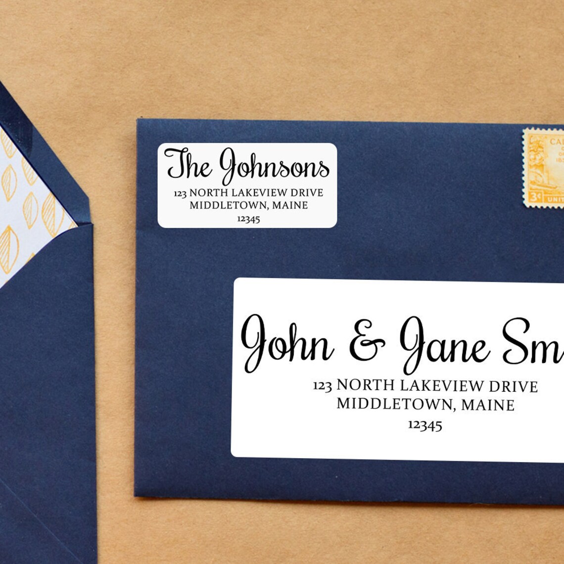 Return Address Label Template Printable Address Label | Etsy