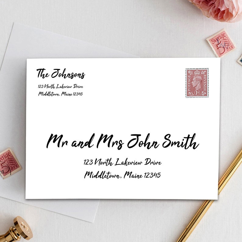 print address on envelope template print address on envelope template