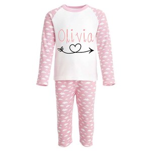 personalised baby pajamas
