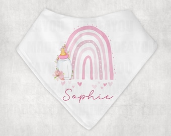 Personalized Baby Dribble Bib, New Baby Gift