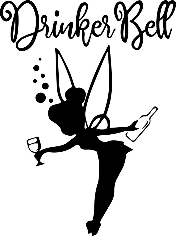 Drinkerbell Vector Digital Download File Eps Ai Pdf Svg Etsy