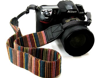 thick strap camera bolsa