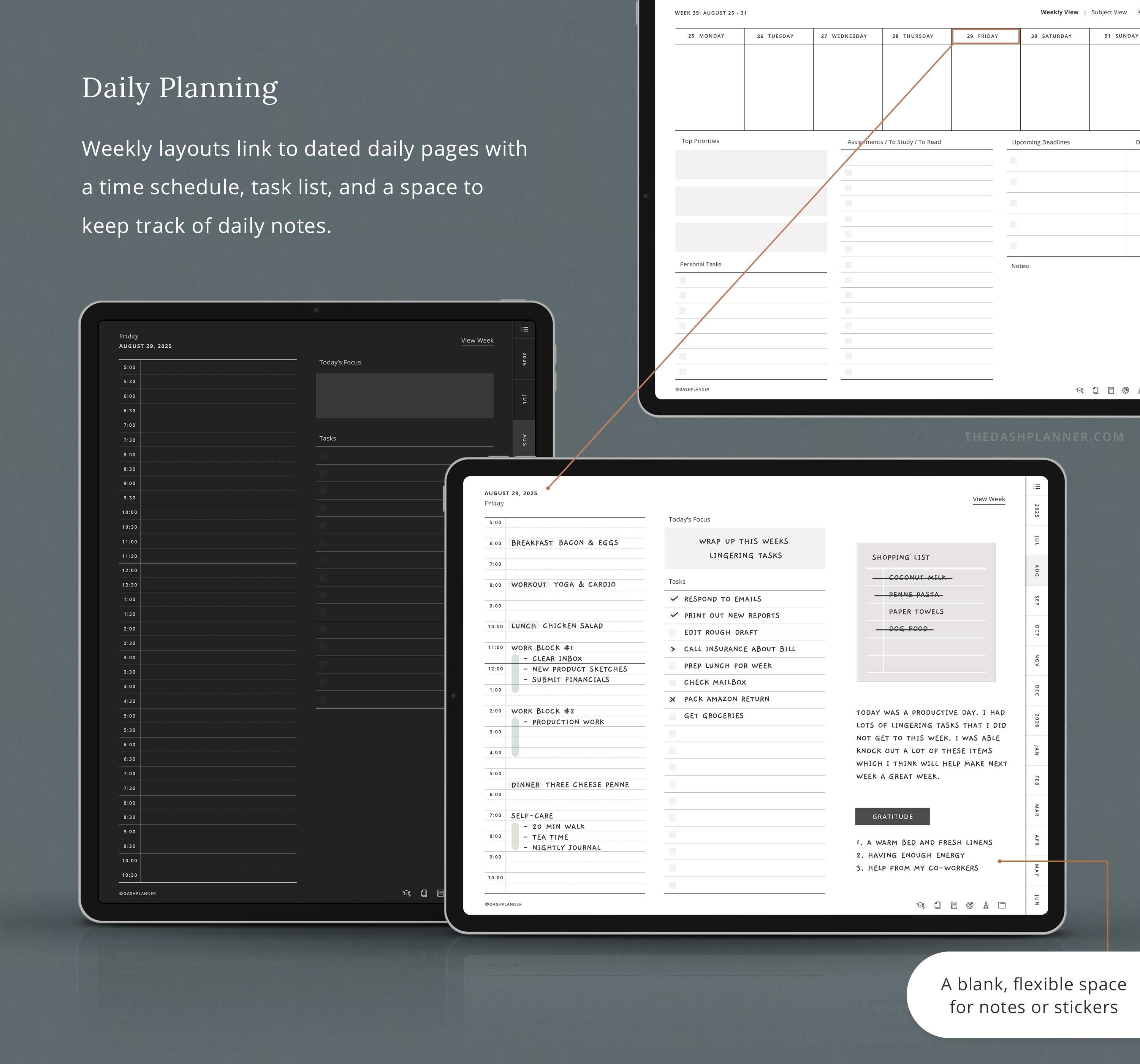2025-2026 Digital Academic Planner for Goodnotes | iPad Student ...