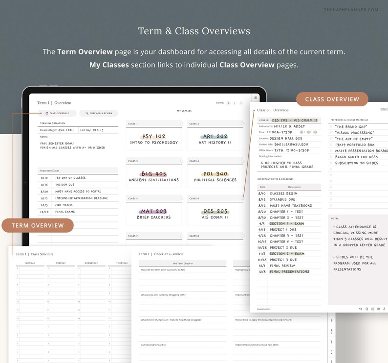 2025-2026 Digital Academic Planner for Goodnotes | iPad Student ...