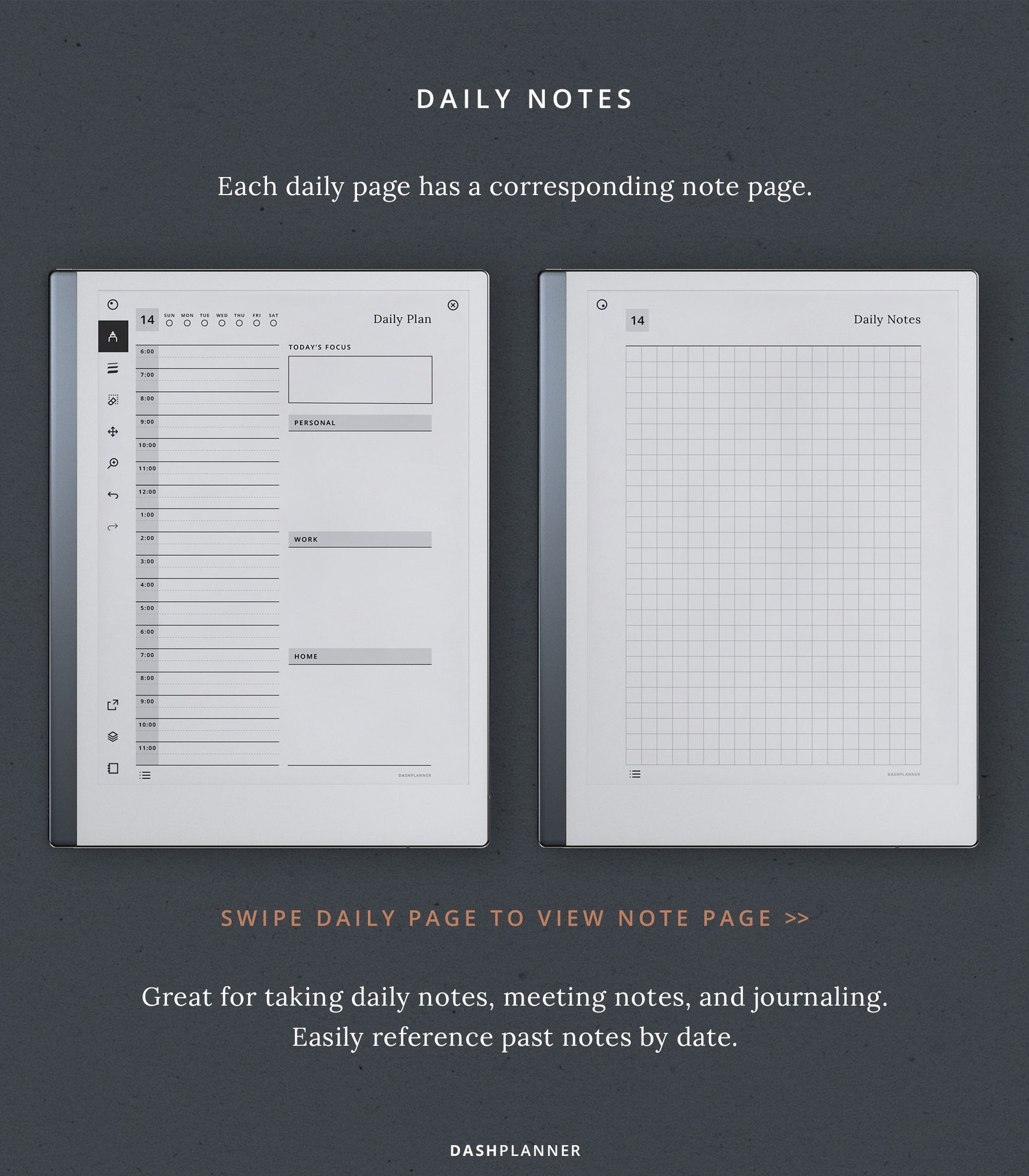 Daily Planner Remarkable Template Digital Planner for Etsy Canada