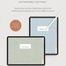 Digital Notebook Template 5 Tabs in Pastel Customizable Goodnotes ...