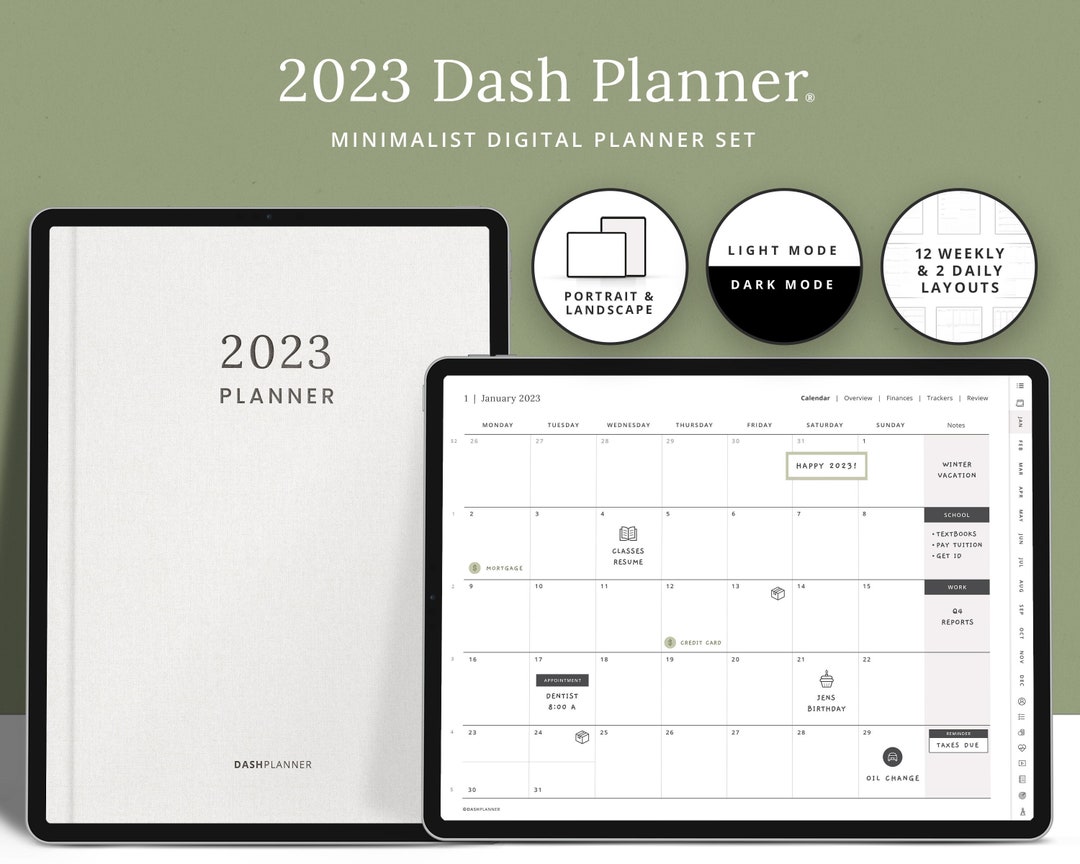Dash Planner