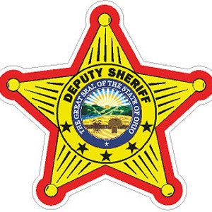 Ohio State Trooper Decal Reflective or Matte Vinyl Decal Sticker Police Deputy Sheriff OH Trooper