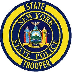New York State Trooper Decal Reflective or Matte Vinyl Decal Sticker Police Deputy Sheriff Trooper NY
