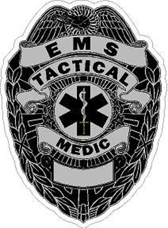 New Jersey EMT Patch Window Decal Police Fire EMS Viny Graphics