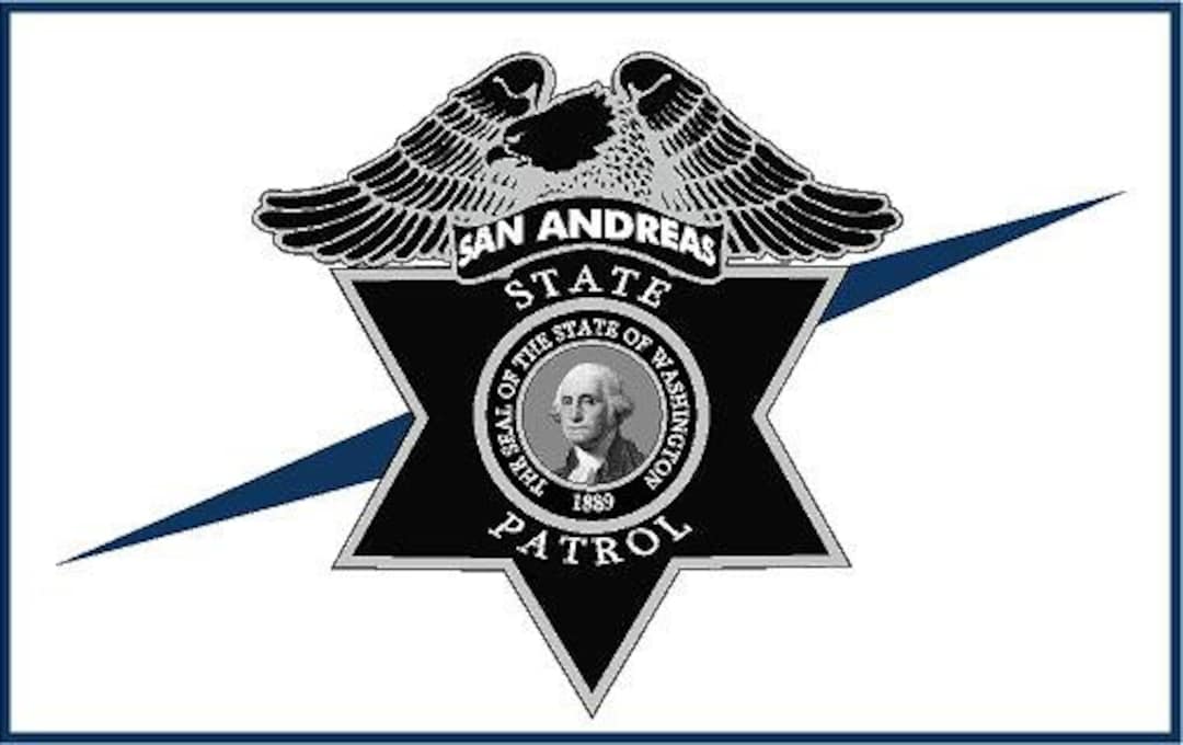 Washington State Patrol. Police Reflective or Matte Vinyl Decal Sticker