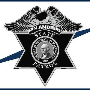Washington State Patrol. Police Reflective or Matte Vinyl Decal Sticker Police Deputy Sheriff Trooper WA